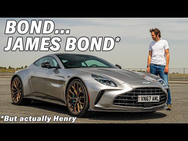 DRIVING the stunning NEW Aston Martin Vantage | Henry Catchpole - The Driver's Seat