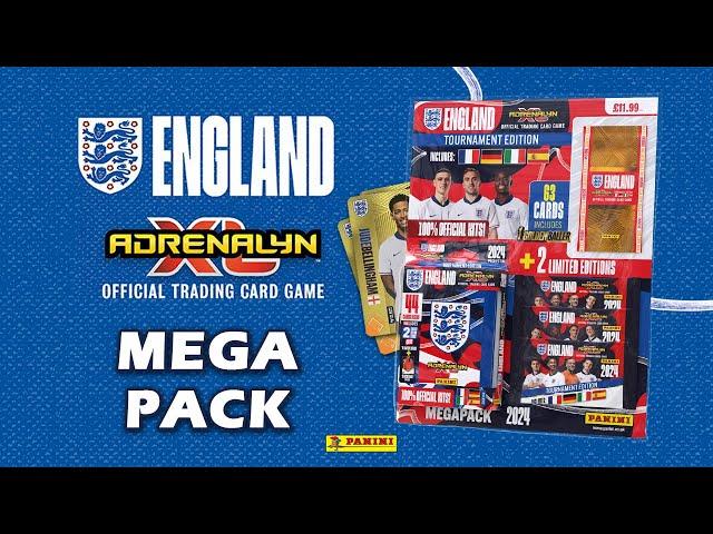 WOW  • PANINI England Adrenalyn XL 2024 Tournament Edition - MEGAPACK