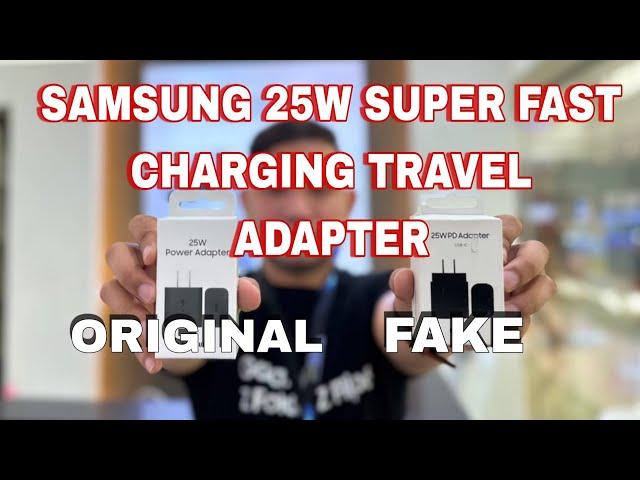 Paano malalaman kung Original or Fake ang SAMSUNG 25W TRAVEL ADAPTER