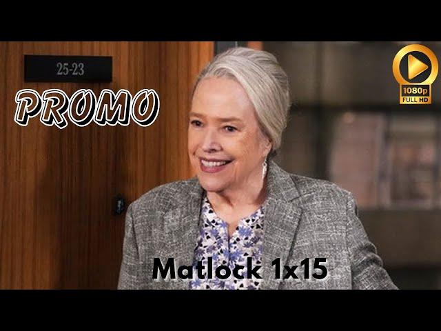 Matlock 1x15 Promo "Game Face" (HD) Kathy Bates series Latest Update Brings Shocking surprises!