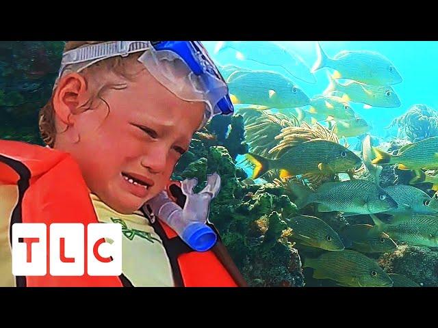 "I Know There Are Sharks!" How To Help Kids Get Over Their Fear Of Water | OutDaughtered