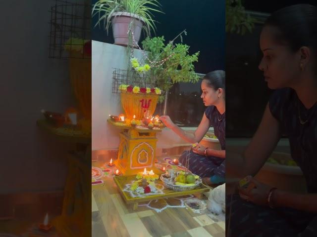 #Tulasi pooja # dwadasi tulasi pooja#tulsi pooja vidhi#shortvideo