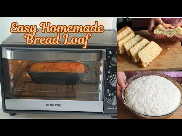Simple & Easy Homemade Bread Loft | No Eggs | OTG Recipe | How to Make Bread in OTG|