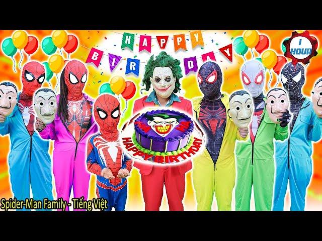 Siêu Nhân Nhện Đóng giả Hội Người Xấu Trong Sinh Nhật Của JOKER|| Tổng Hợp Video Hành Động Hay Nhất