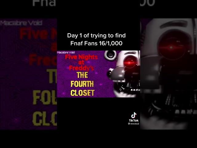 Comment if you love Fnaf️