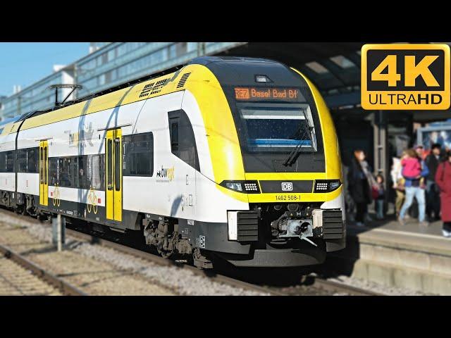 Trains Freiburg (Breisgau) Hbf ● 09.04.2023