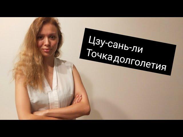 Точка цзу-сань-ли от ста болезней