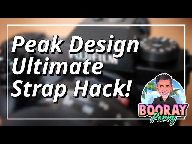 Fuji X100V Peak Design Strap Hack - Peak Design SL-BK-3 Slide