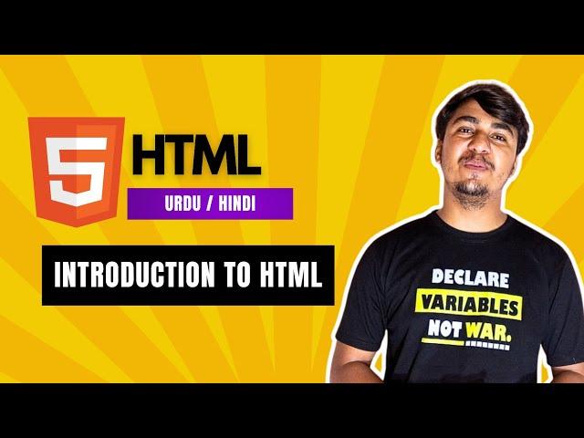 HTML Introduction in Urdu / Hindi || Saeed Tech