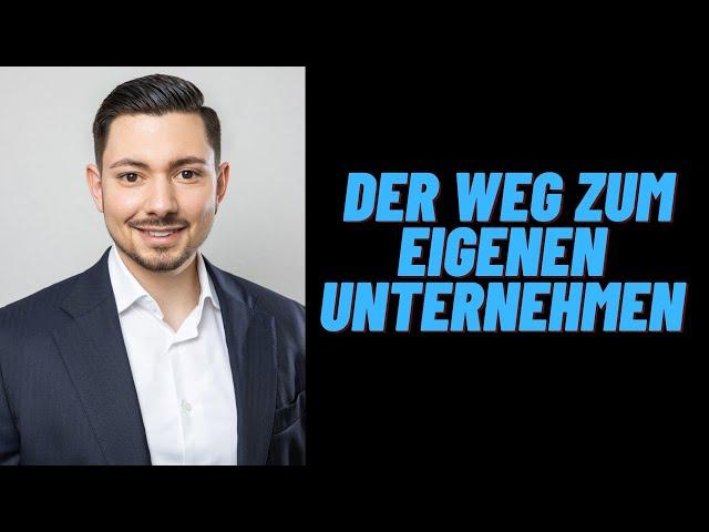 Der Weg zum eigenen Unternehmen mit Sandro Cercamondi | Mach-dis-Ding.ch