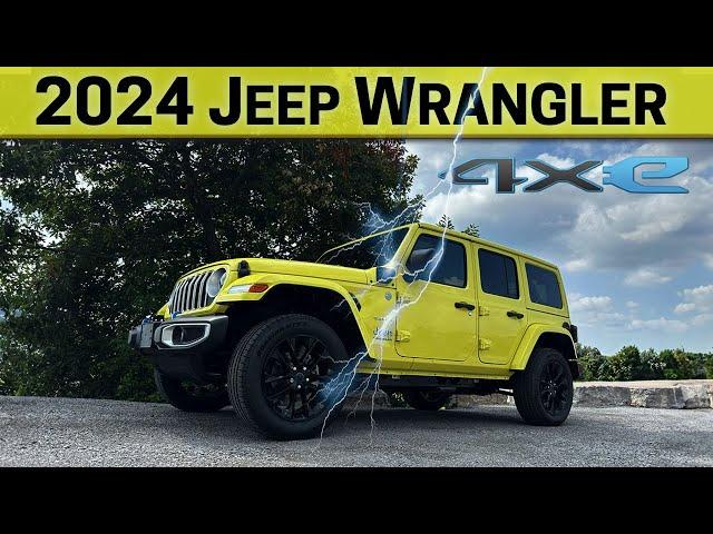 Learn everything about the 2024 Jeep Wrangler 4xe | Charging, Infotainment, Interior and more!