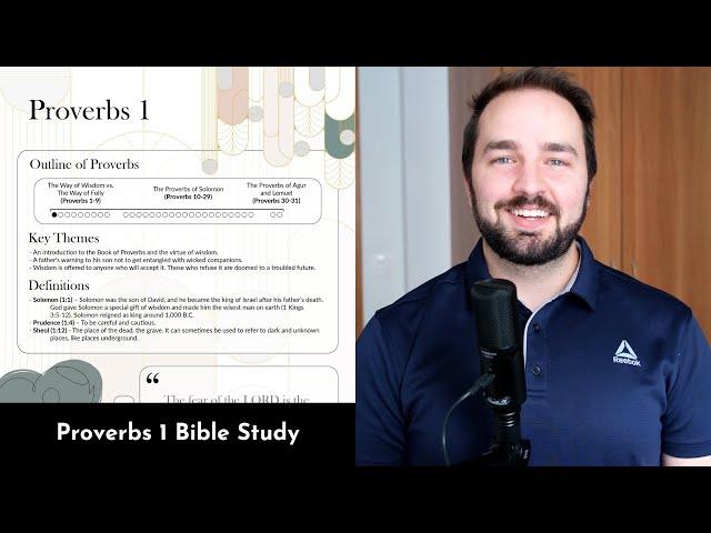 Proverbs 1 Summary: 5 Minute Bible Study