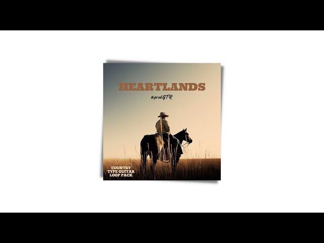 FREE Country Type Guitar Loop/Sample Pack - “Heartlands” | Emotional Acoustic Electric Beats 2024