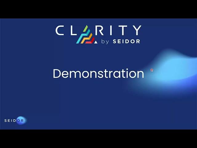 Webinar - Clarity by SEIDOR Reporting Suite - Business Intelligence Designed Specifically for SAP B1