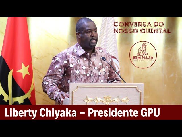 ENTREVISTANDO O DEPUTADO LIBERTY CHIYAKA - PRESIDENTE GPU