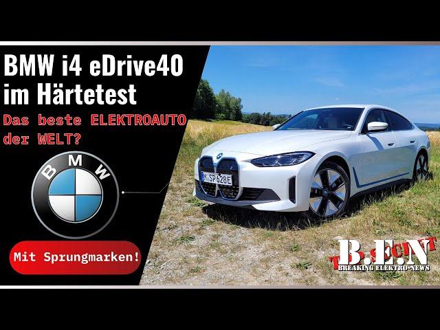 BMW i4 eDrive40 im HÄRTETEST = Das beste ELEKTROAUTO der WELT? 