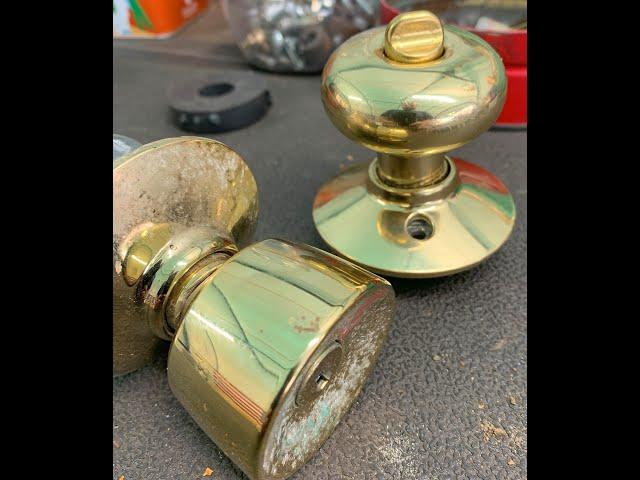 How To Scrap Brass Door Knobs