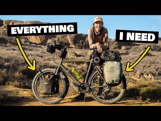 Complete Bike Touring Gear Setup - What to Pack for a Long Distance Bicycle Tour