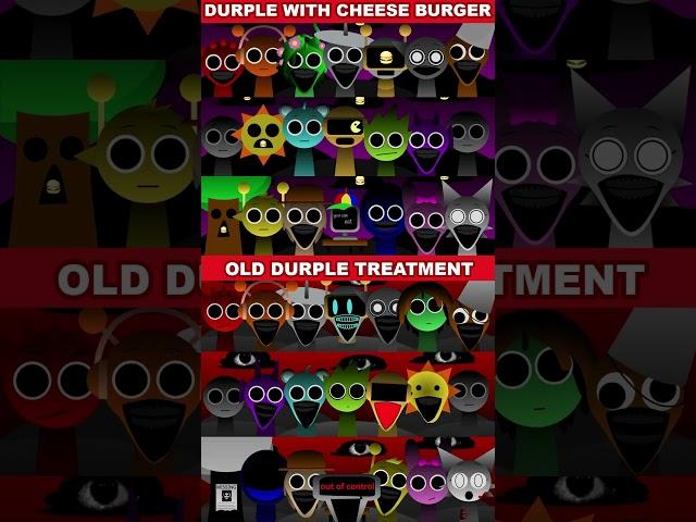 Durple Treatment But Cheeseburger VS Durple Treatment