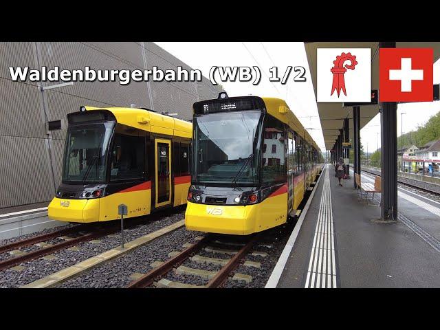 Waldenburgerbahn (WB) (1/2) (Apr 18, 2024) #switzerland #railway #Waldenburgerbahn