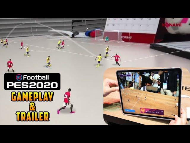 PES 2020 Mobile First Gameplay & TGS Trailer (Winning Eleven 20 with AR Tech.)