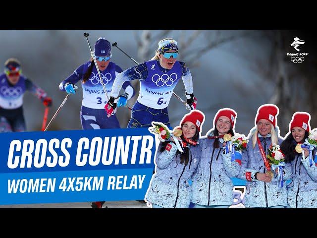 Cross-Country Skiing - Women's 4x5km Relay Classic/Free | Full Replay | #Beijing2022