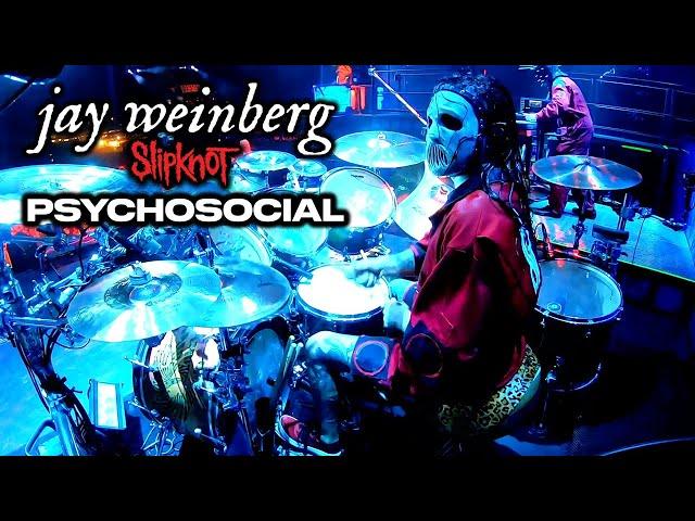 Jay Weinberg (Slipknot) - "Psychosocial" Live Drum Cam