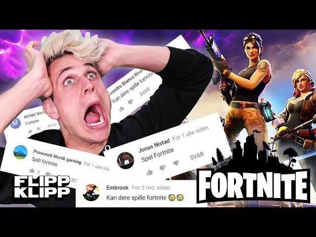 FORTNITE SANG - SPILL FORTNITE!