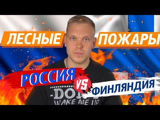 ЛЕСНЫЕ ПОЖАРЫ В ФИНЛЯНДИИ. Почему у финнов не горят леса?!