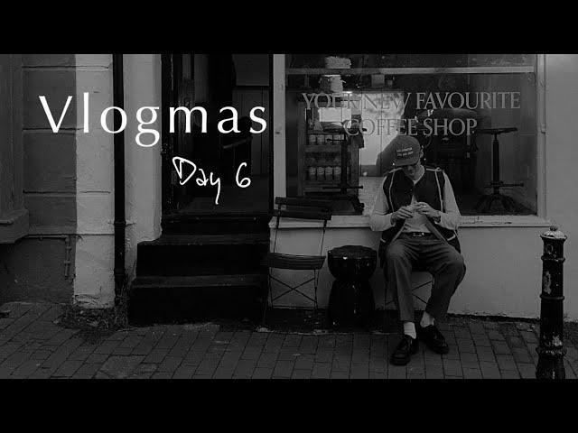 Vlogmas Day 6 - Brighton Coffee & Thrift Shopping - Beach Walks