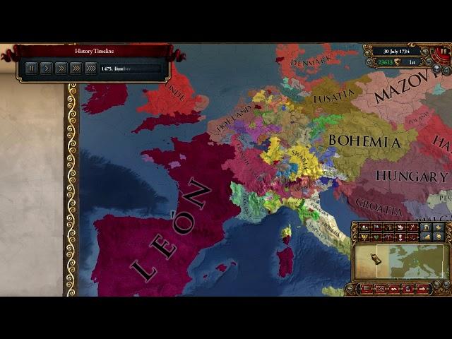 EU4 Voltaire's Nightmare: Leon to Mega Spain