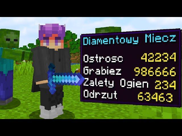 MINECRAFT, ale Moby dają NIESAMOWITE ENCHANTY