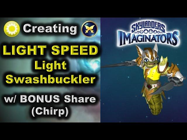 Creating "LIGHT SPEED" - My Light Swashbuckler Imaginator w/ BONUS Share (CHIRP)