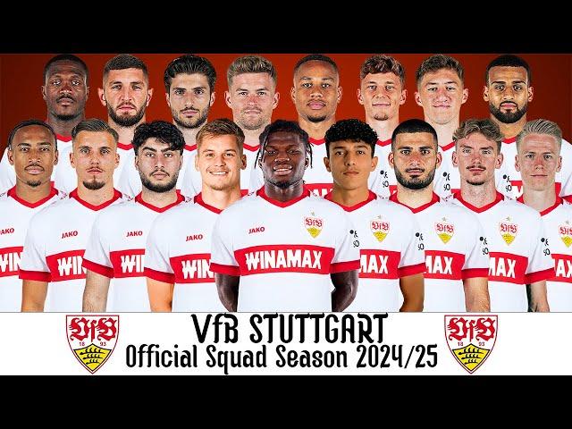 VfB Stuttgart Official Squad Season 2024/25 | Bundesliga 24/25 | UEFA Champions League 2024/25