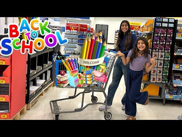 Deema and Sally BACK TO SCHOOL SHOPPING 2024!!