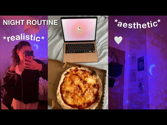 REALISTIC teen night routine