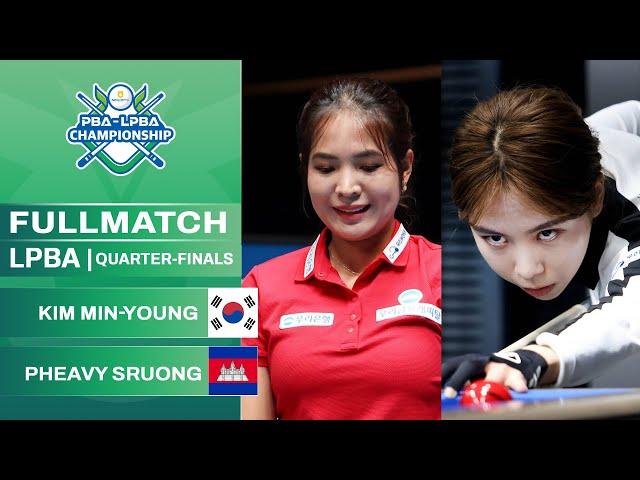 FULL MATCH: Pheavy SRUONG vs Min-young KIM | LPBA R8 | NH NonghyupCard PBA-LPBA Championship 24-25