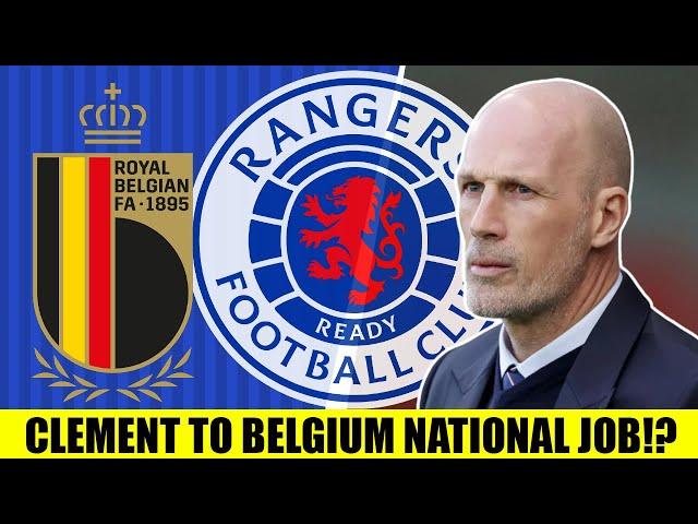 Phillipe Clement To Take Belgium National Job!?