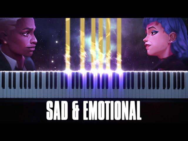 Ma Meilleure Ennemie - Sad Piano Version | Ekko and Jinx Dance