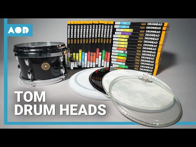 The Ultimate Tom Drum Head Comparison - REMO Edition | Finding Your Own Drum Sound