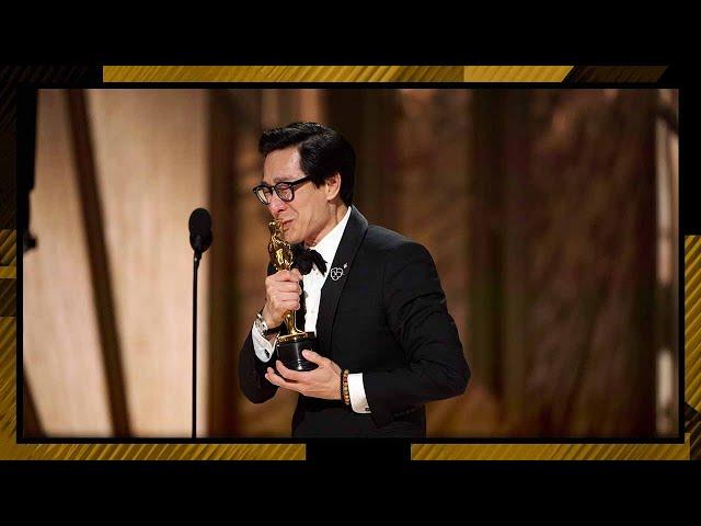 Ke Huy Quan Wins Best Supporting Actor for 'Everything Everywhere All at Once' | 95th Oscars (2023)