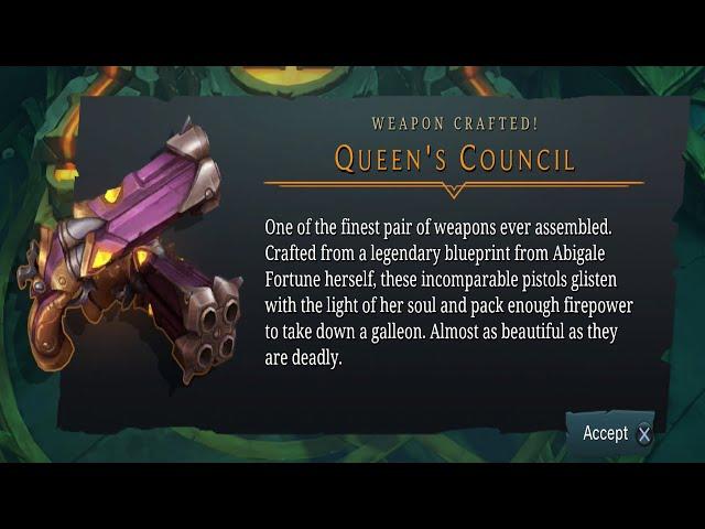 Miss Fortune's Legendary Weapon Queen's Council - Ruined King
