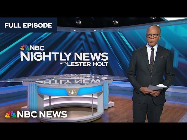 Nightly News Full Broadcast - Oct. 23