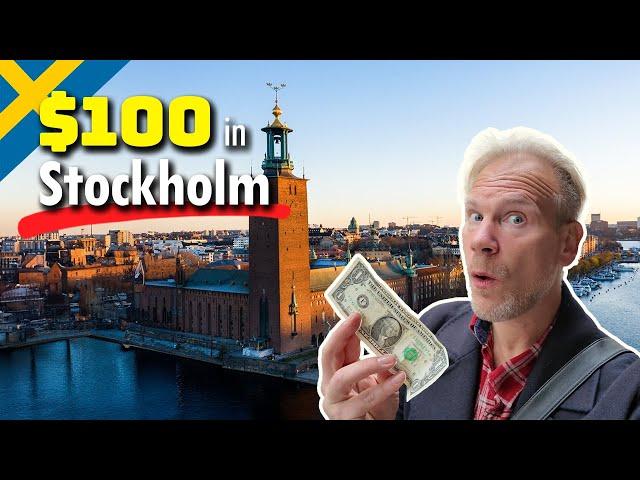 What Can $100 Get in Stockholm? | Sweden AFTER Inflation