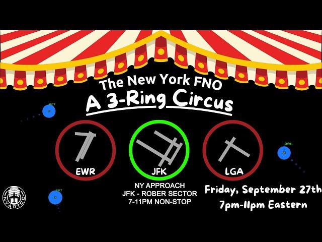 The New York FNO | NY Approach | Rober Sector | VATSIM