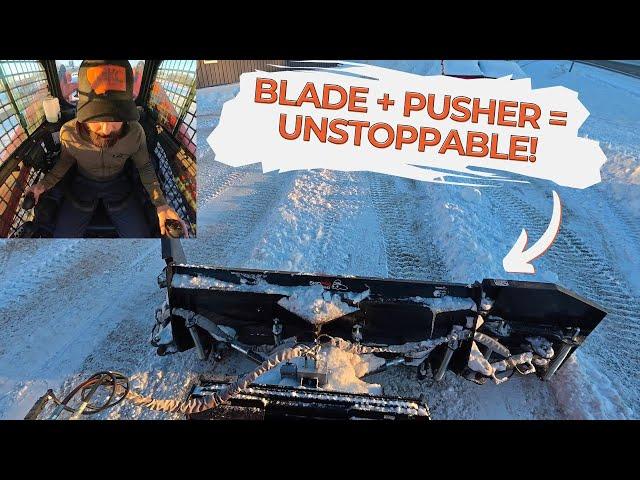 Hydraulic Snow Blade Pusher Attachment: Quick Start Guide