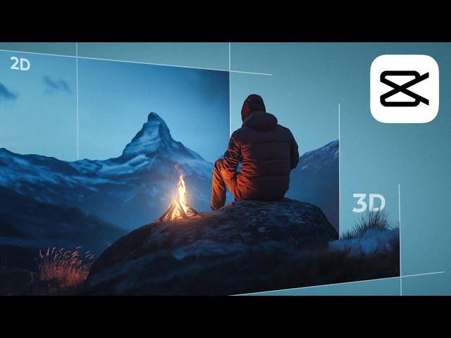 CapCut Tutorial: Turn Any Image into 3D Video (CapCut + Dreamina)