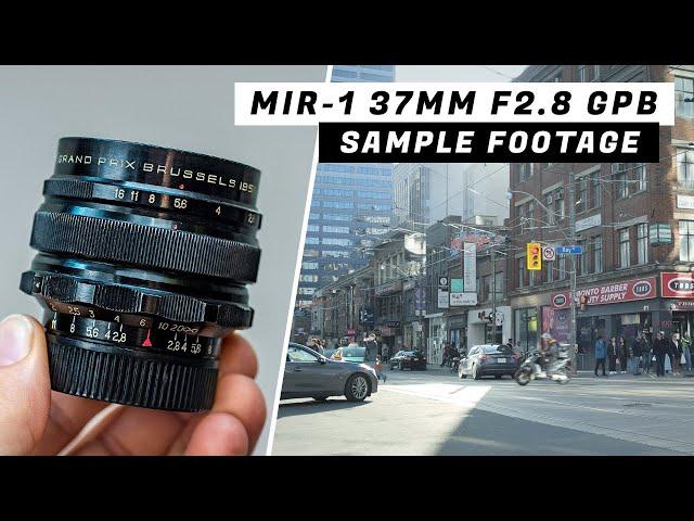 You Need This Vintage Lens! Mir-1 37mm f2.8 - Sample Footage