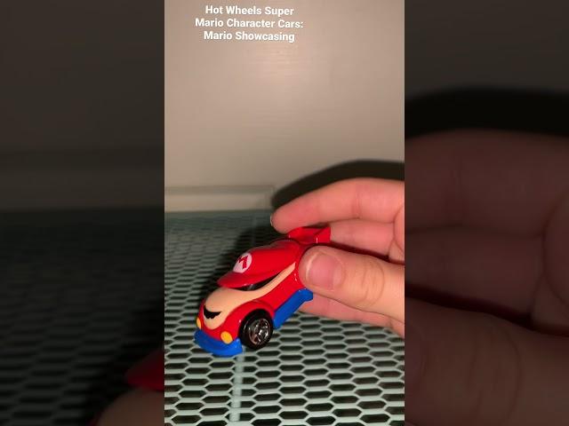 Hot Wheels Super Mario Character Cars: Mario Showcasing