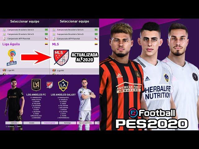 MLS 2020 REEMPLAZANDO LIGA COLOMBIANA | OPTION FILE PES 2020 PS4